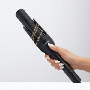 Oweka Kurl Pro Automatic Rotation Hair Curler, Dual Direction, Matte Black