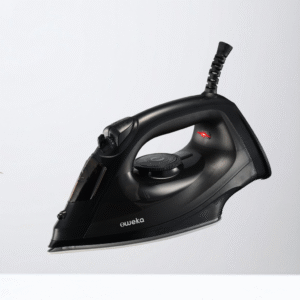 Oweka Steamiq Elite 1350W Steam Iron, Matte Black